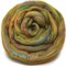 Merino Bamboo Blend Wool Fiber. Soft Combed Top Roving for Spinning & Felting.